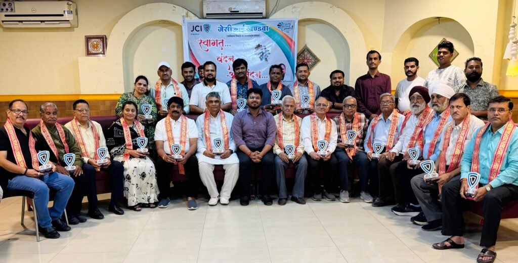 खंडवा जेसीआई द्वारा 50वां स्थापना दिवस मनाया गया,