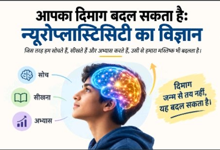आपका दिमाग बदल सकता है: न्यूरोप्लास्टिसिटी का विज्ञान