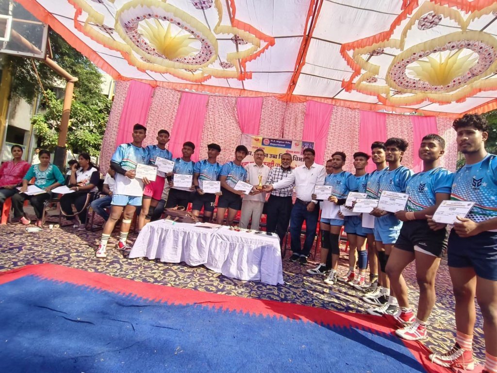 जिला स्तरीय कबड्डी में एसएन कॉलेज विजेता, नहाल्दा उपविजेता