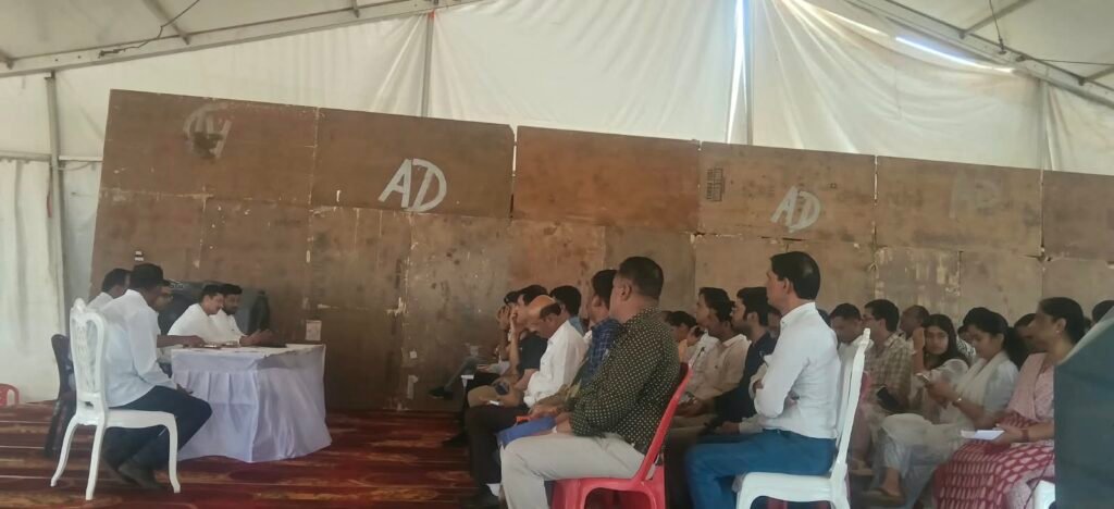 मुख्यमंत्री के प्रस्तावित हरसूद आगमन की तैयारियों का कलेक्टर एवं पुलिस अधीक्षक ने लिया जायजा