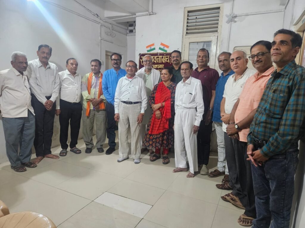 अंतर्राष्ट्रीय वृद्ध दिवस पर सद्भावना मंच ने किया आयोजन*