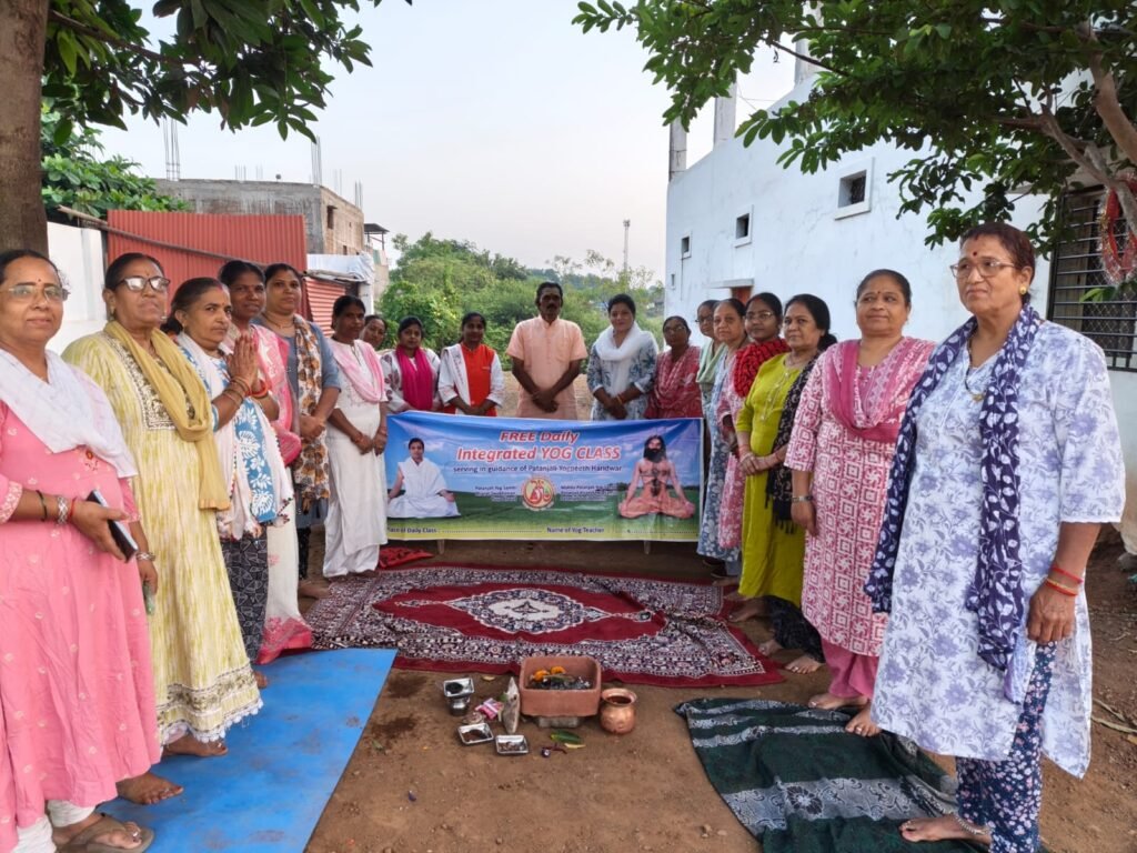 रुद्रमठ में योग शिविर का समापन।