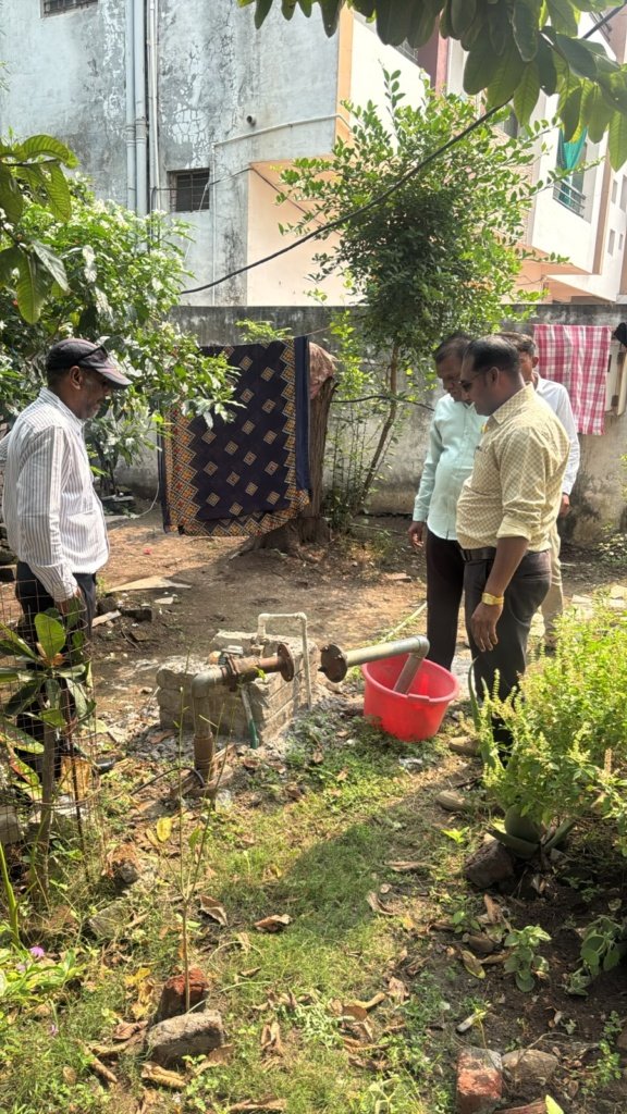 नगर निगम द्वारा अवैध नल कनेक्शनों के विरुद्ध कार्रवाई, 28 से अधिक कनेक्शन वैध किए एवं 12 अवैध कनेक्शन काटे*